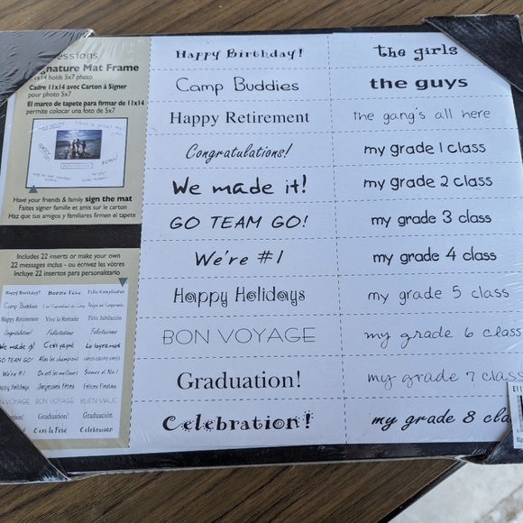 Signable Photo Frame New - Picture 2 of 2